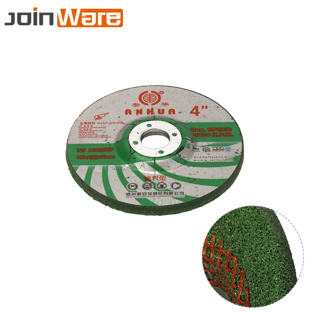5Pc 100x16x6mm Resin Cutting Wheel Disc Off For Cut Grinding Metal Angle Grinder