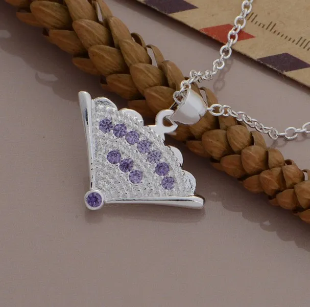 

wholesale High quality silver Fashion jewelry chains necklace pendant WN-1048