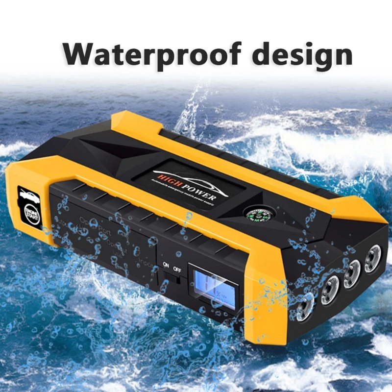 OOTDTY 89800mAh 4 USB Portable Car Jump Starter Pack Booster Charger Battery Power Bank OOTDTY 89800mAh 4 USB Portable Car Jump Starter Pack Booster Charger Battery Power Bank