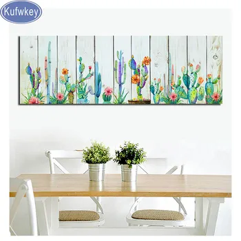 

5d diy Diamond painting Nordic Green Plant Cactus wall pictures,crafts,cross stitch kits diamond mosaic puzzles,home decoration
