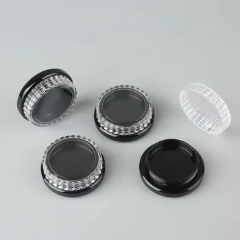 

2019 New 500pcs 3.5G black lace ointment bottle cosmetics sample box traveling portable bottle