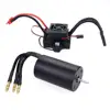 Бесщеточный двигатель Surpass Hobby RC 3660 2600KV 3300KV с бесщеточным двигателем с ESC 60A и светодиодная карта для программирования для 1/10 RC Truck Monster ► Фото 2/6