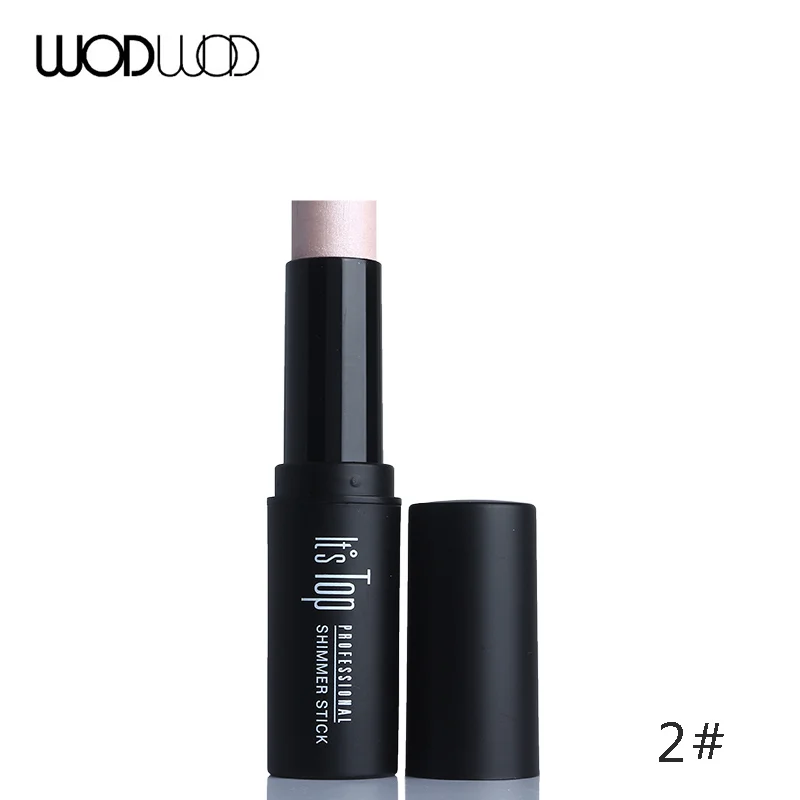 WODWOD лицо хайлайтер-стик бронзатор макияж Shimmer Придерживайтесь Pen Осветляющий контуров осветитель составляют выделяя корректор