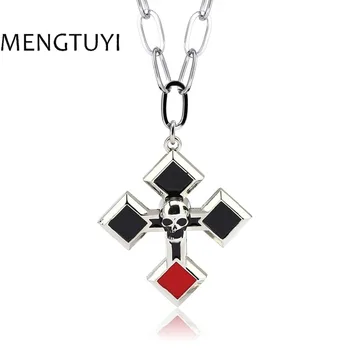 

Mengtuyi 12pcs/lot Fashion Unique Design skull Pendants Necklaces Men Jewelry