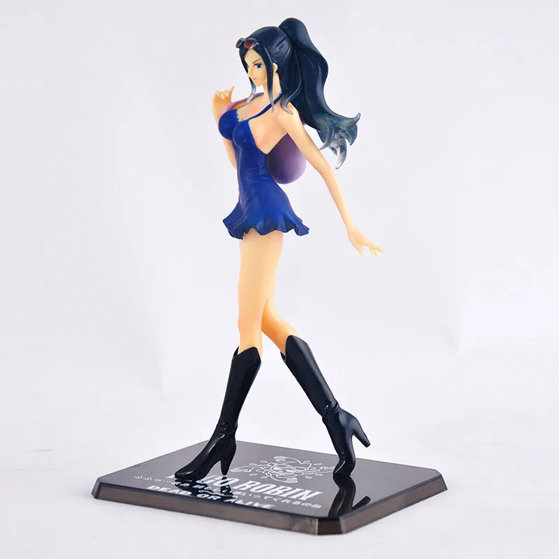 Anime One Piece Figuras Toys Dead or Alive Nico Robin Sexy Girl in Swimsuit PVC Action Figure Model Toy Dolls Brinquedos 17cm  (3)