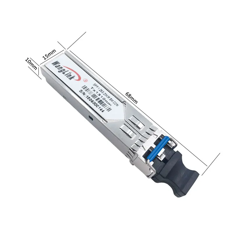 Wanglink SFP модуль Одномодовый Дуплекс LC 20 км 1 25 г Otdr sfp переключатель 1310nm