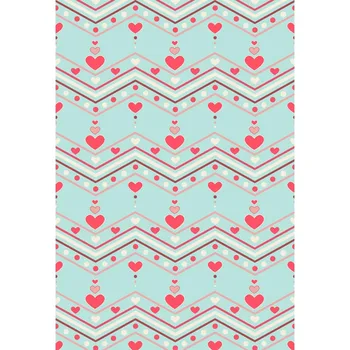 

Valentine's Day Vinyl Photography Backdrops Newborns Customized Computer Printed Background Love valentine 5X7ft F-2296