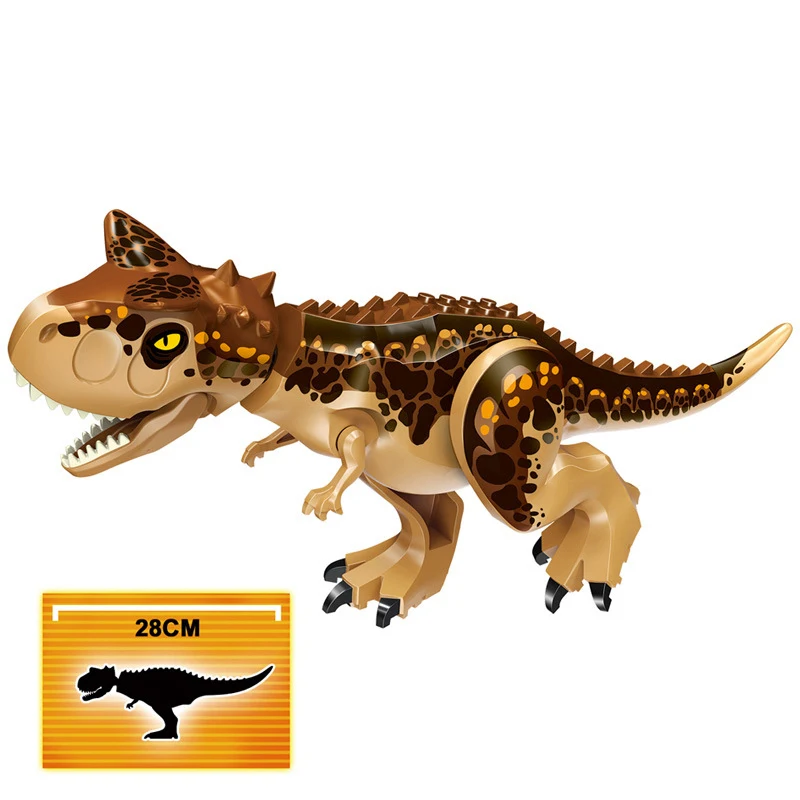 Jurassic Big DinosaurWorld 2 Brutal Raptor Building Blocks Tyrannosaurus Rex Indominus  Assemble Building Blocks Legoinglys Asse