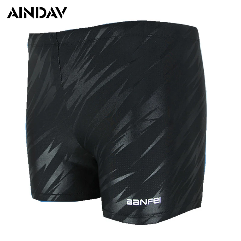 Brand Men's Compression Square Leg Swimsuit Man Swimming Trunks Briefs Endurance Swimwear Men Boxer Shorts Plus XXXXL | Спорт и