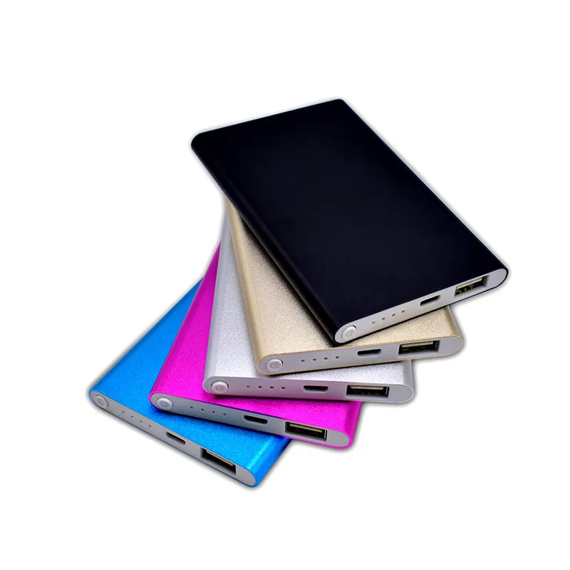 

New Arrival Ultrathin 6000mAh Portable USB External Battery Charger PowerBank Light Weight for Cell Phone Battery Charger Cases