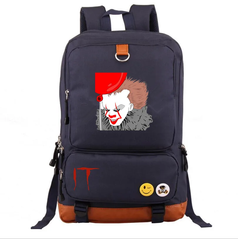 2019 новый mochila рюкзак для подростков с принтом Стивен Кинг's it школьная сумка на