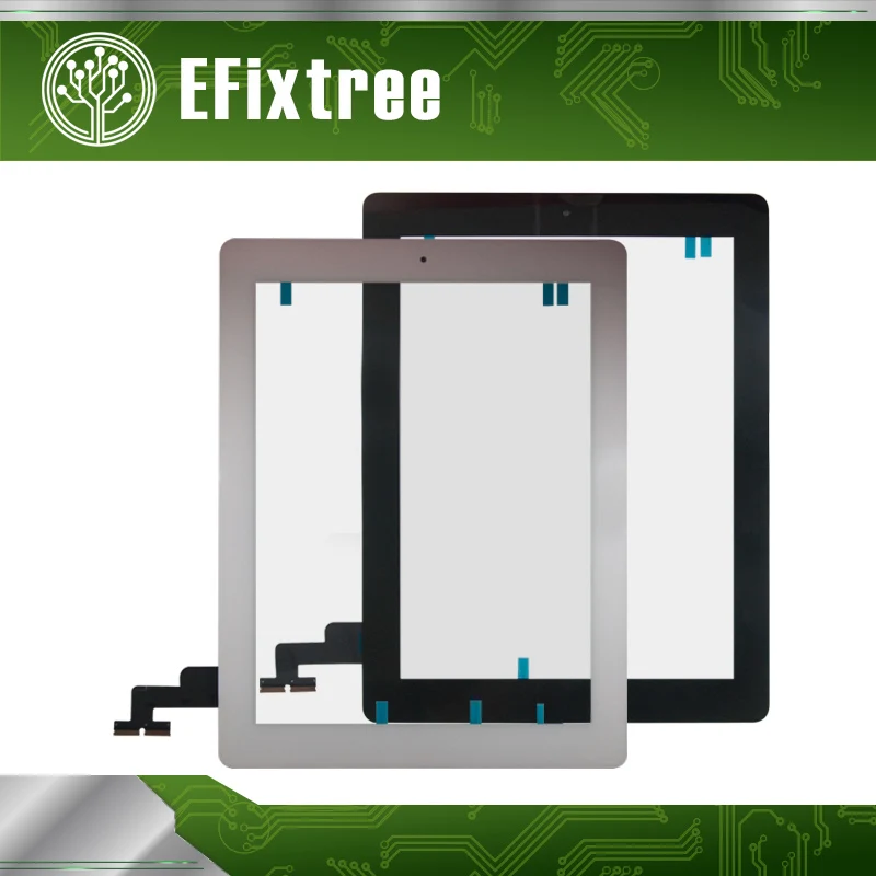 Новая A1395 A1396 A1397 Передняя стеклянная панель в сборе для iPad 2 9 7 ''дигитайзер