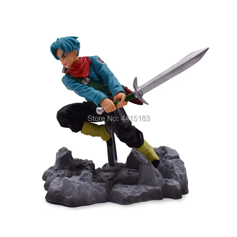 Anime Dragon Ball Z Super Soul X Soul Goku Trunks Torankusu PVC Action Figure Doll Model Toy Christmas Gift For Children