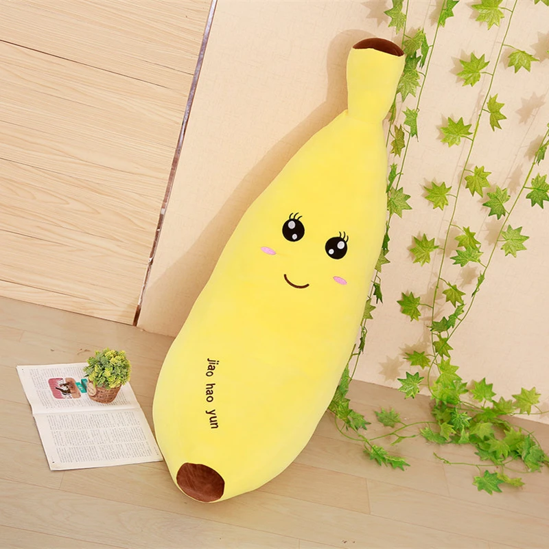 MIAOOWA 1 шт. 60 см Kawaii банан мягкая подушка детская имитация банана Подушка игрушка