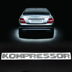 Citall 3D Chrome kompressor эмблемы Стикеры для Mercedes-Benz SLK CLK SL CLS ML GL A B C e S Class cl55 S55 slk230 clc180