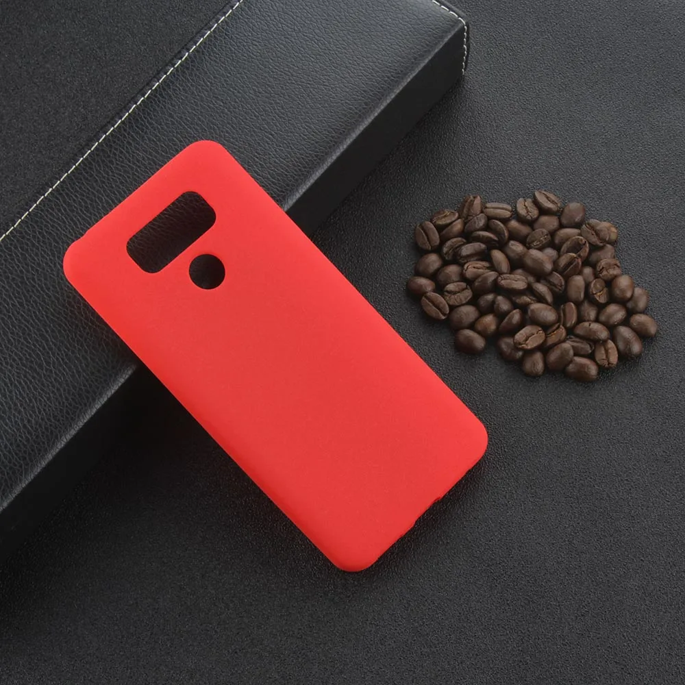 

RHOADA Soft Case For LG G6 Case Luxury Matte Silicone Protection Back Cover For LG G6 H870 Cases Soft Plastic Coque Shell 5.7
