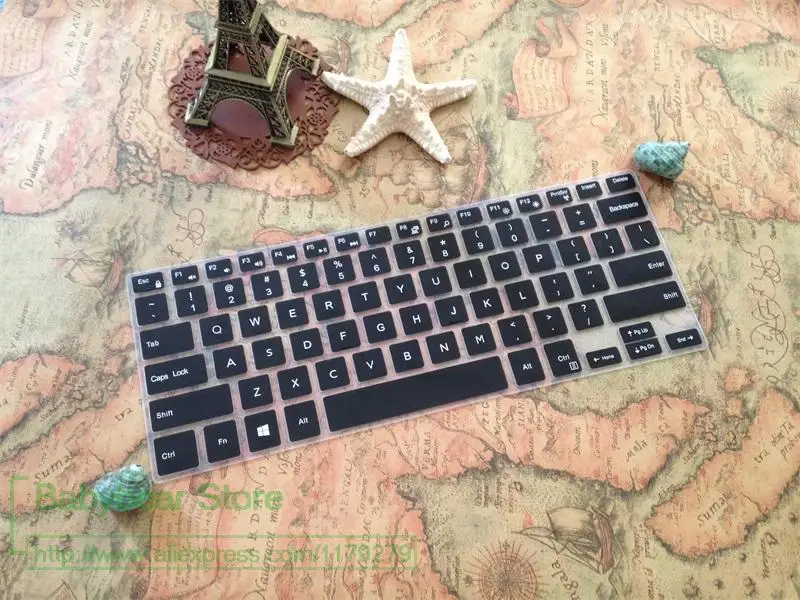 14 дюймовый силиконовый чехол для клавиатуры ноутбука Dell Inspiron 7000 series 7447 3000 3445R Ins15P