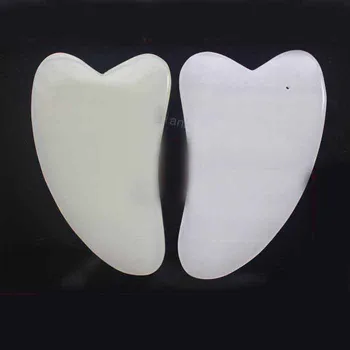 

Jade scraping plates facial massage facial scraping plates suit bending back acupuncture massage stone