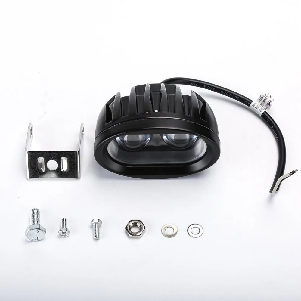

DC12-80V Aluminum Alloy Upper High Low Beam Motorcycle Headlight LED Driving Motorbike Fog Light Moto Headlamp Bulbs