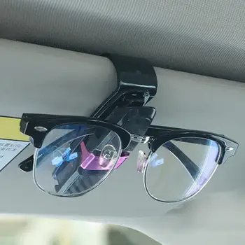 

2Pcs Anti-slip Auto Glasses Sunglasses Holder Card Clip Home Office Car Gadgets Car Glasses Clips
