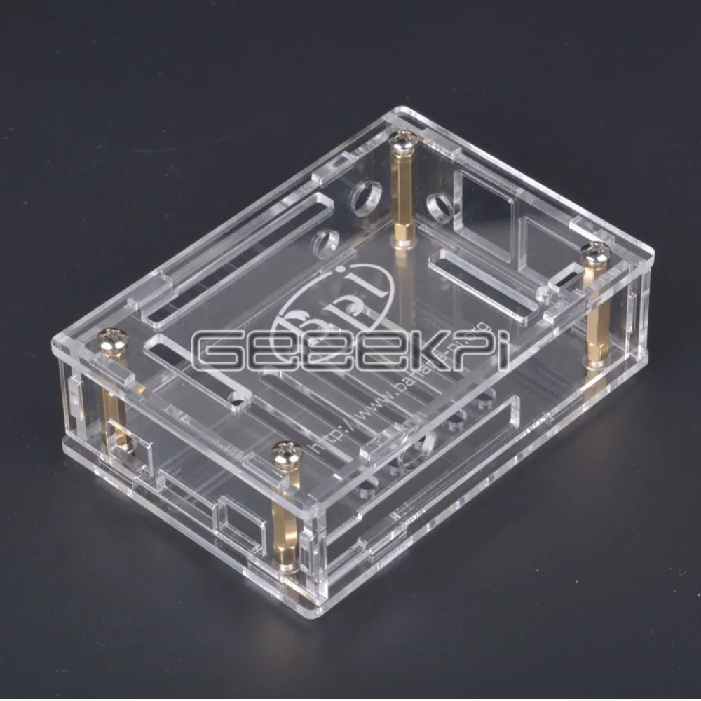Прозрачный акриловый чехол GeeekPi защитный корпус для бананов Pi M3 BPI M3|box for|box boxbox