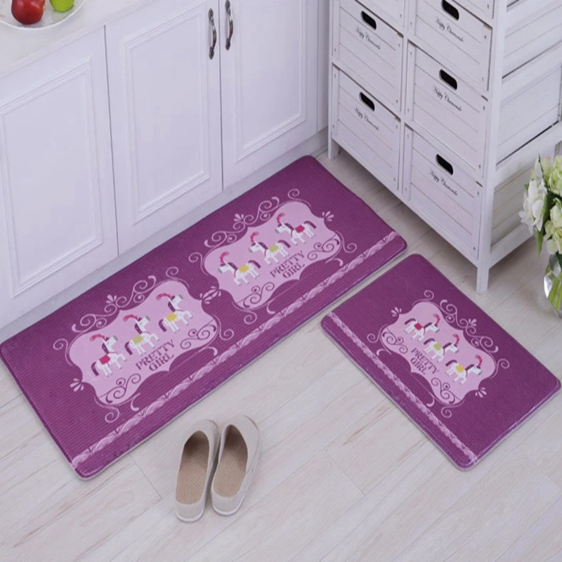 British Style Horses Pretty Girl Carpet Rug For Bedroom Living Room