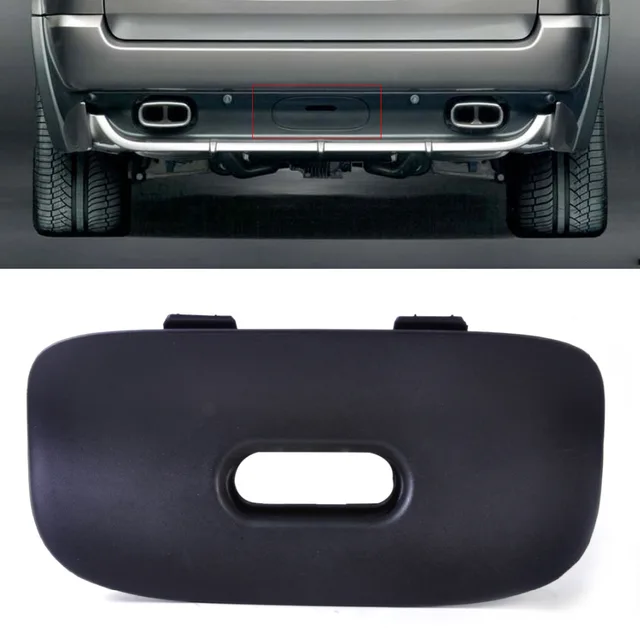 beler 1Pc New Rear Bumper Cover Flap Trailer Hitch Mount 51128402327 Fit for BMW X5 E53 2000 ...