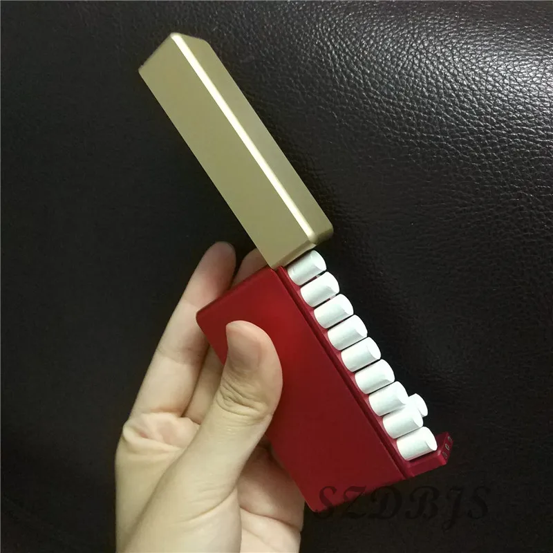 

New Arrival 3 Colors Protective Sleeve Aluminum Cigarette Case For IQOS 18 Holes Cigarette Storage Box Holder