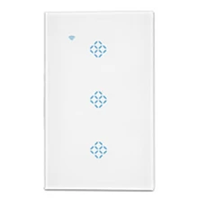 Standard Smart Wall Wifi Switch Three Mobile Phone Remote Control Intelligent Wireless Remote Control Voice Timer Switch