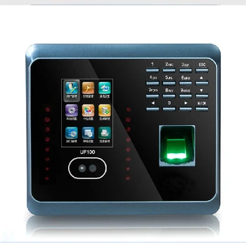 

Wifi Facial Fingerprint Employee Time Attendance ZK UF100Plus Face Recognition System Face & Fingerprint Time Attendance