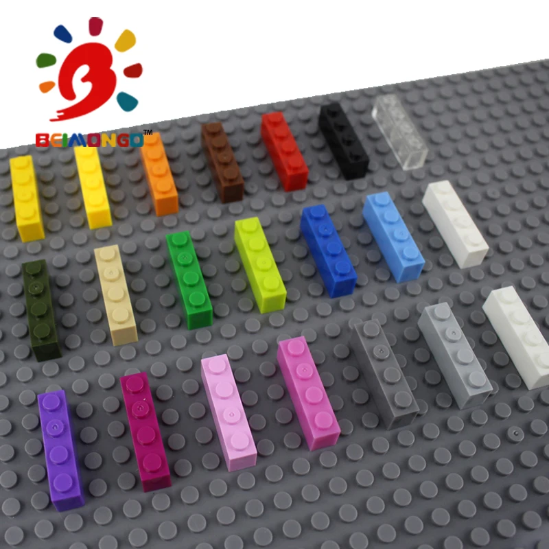 Free Shipping!BEIMONGO Blocks Brick 1x4 Building 150PCS legoin Educational &amp Intelligent DIY Kids' Toy can be compitabled | Игрушки и