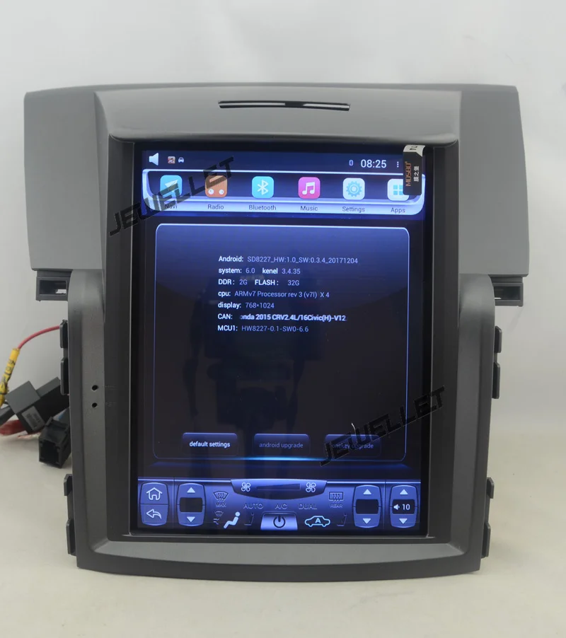 Flash Deal 10.4" tesla style vertical screen Octa core Android 8.1 Car stereo GPS navigation for Honda CR-V CRV 2012-2016 9