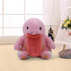 Аниме Lickitung плюшевая Мягкая кукла, детская игрушка мультфильм 12 см милый маленький розовый Lickitung мягкие животные Peluche Детский