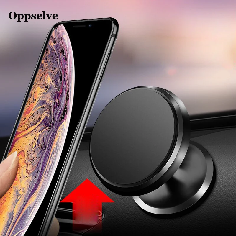 

Universal Car Phone Holder Magnetic Mobile Phone Holder Soporte Movil Magnet Car Phone Holder Stand For iPhone X 8 7 Samsung GPS