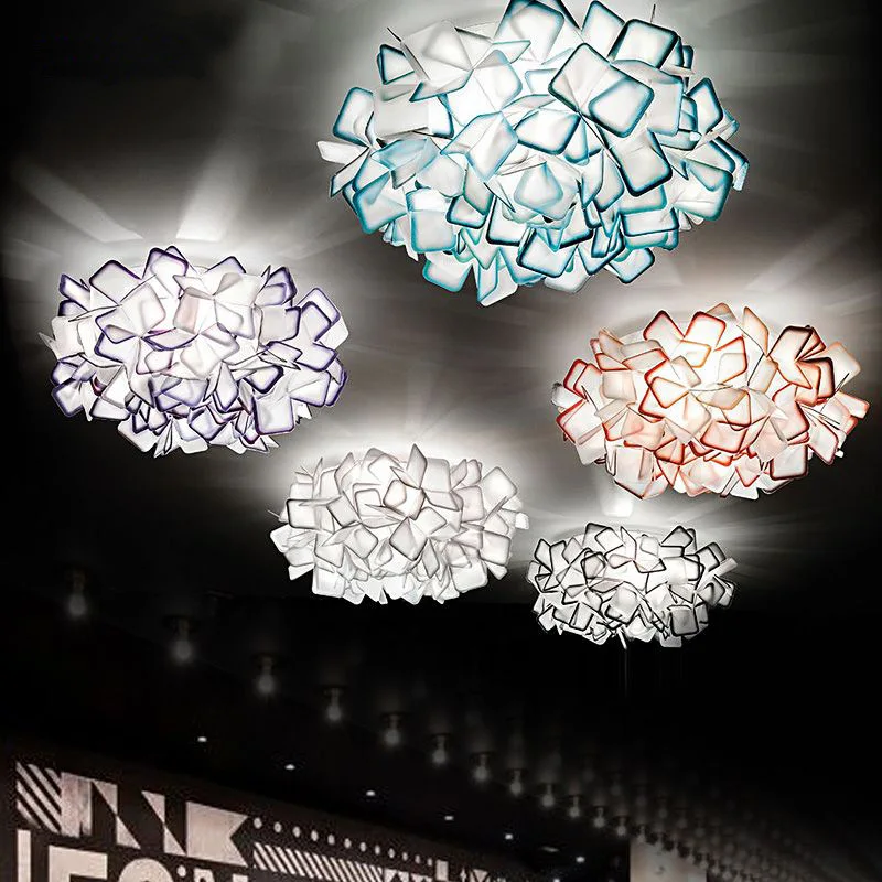 

Modern Round LED Ceiling Light E27 Art Decor Creative Flower Petals Bedroom Light Acrylic Ceiling Mounted Lamp Home Decoration