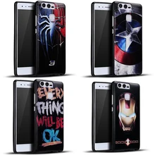 

Superhero Patterned Phone Case For Huawei P9 P10 P20 Pro Soft Silicone Cover For Honor 8 9