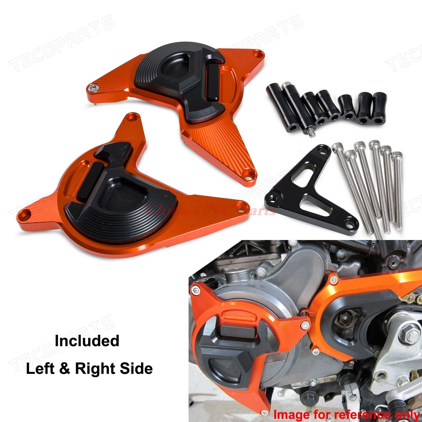 

NICECNC Motorcycle Engine Frame Slider Cover Protector Guard Crash Pads For KTM 125 Duke 200 Duke 2011 2012 2013 2014 2015