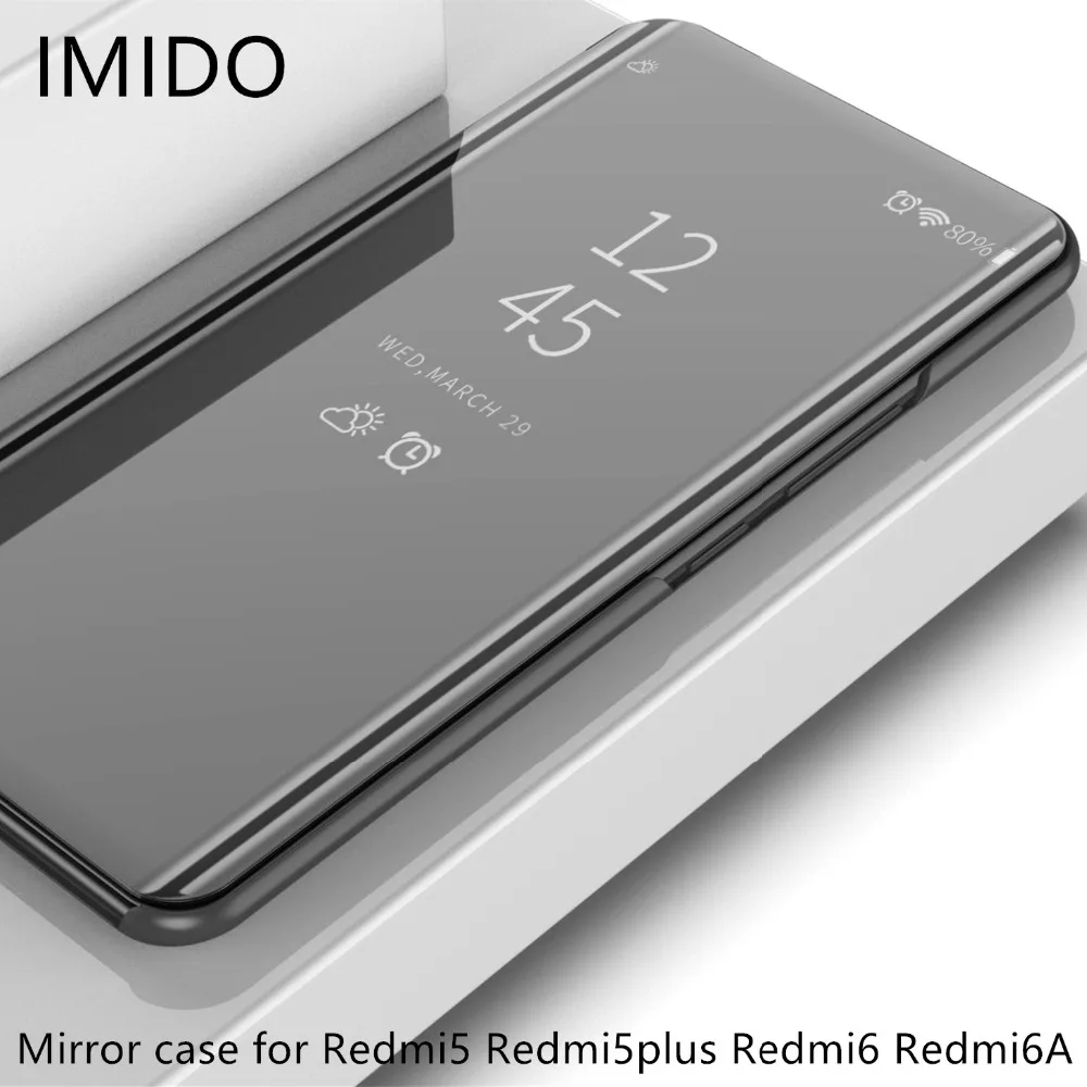 Для Xiaomi Redmi5 redmi5plus Роскошный прозрачный зеркальный чехол для телефона redmi6 redmi6A