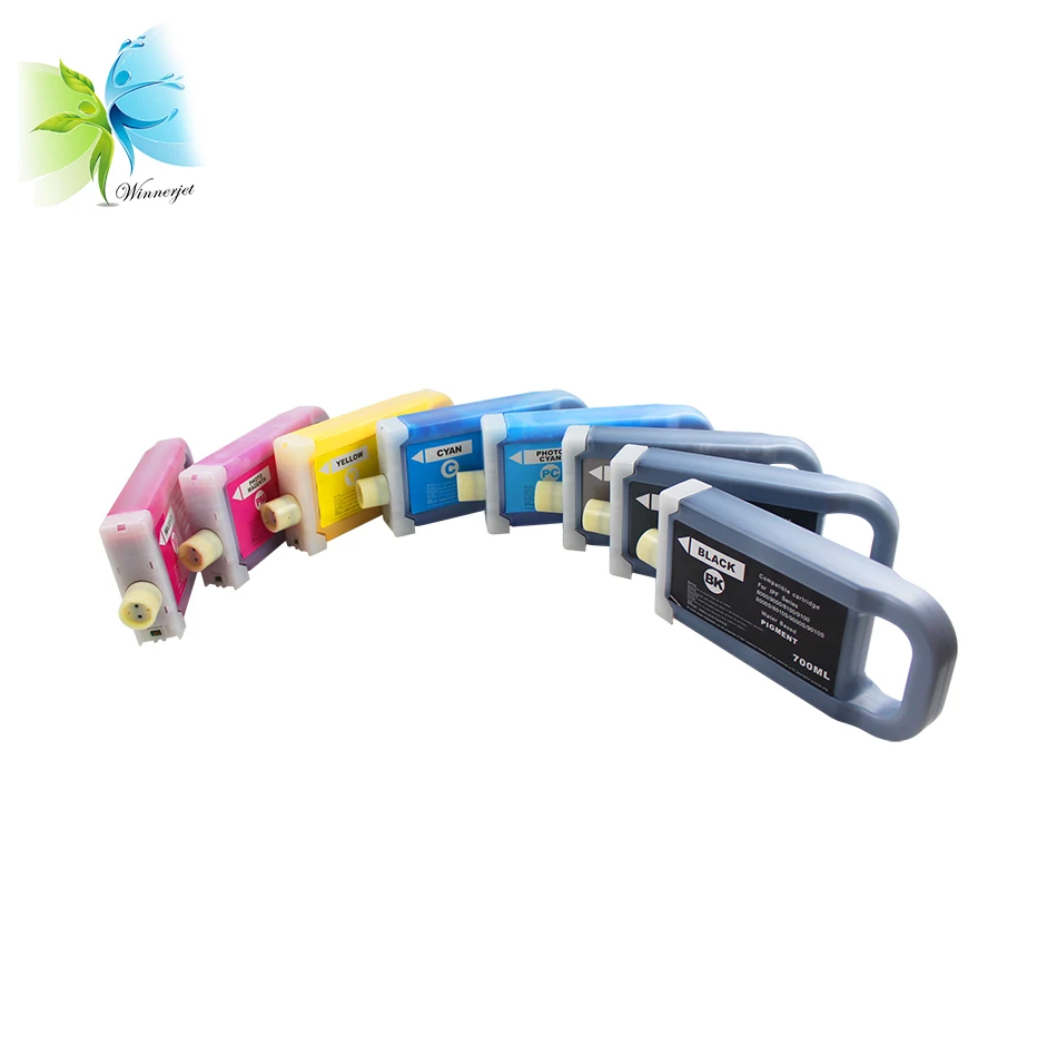 

WINNERJET 700ml PFI-304 or PFI-704 Compatible Ink Cartridge for Canon IPF 8300 8310 Printer