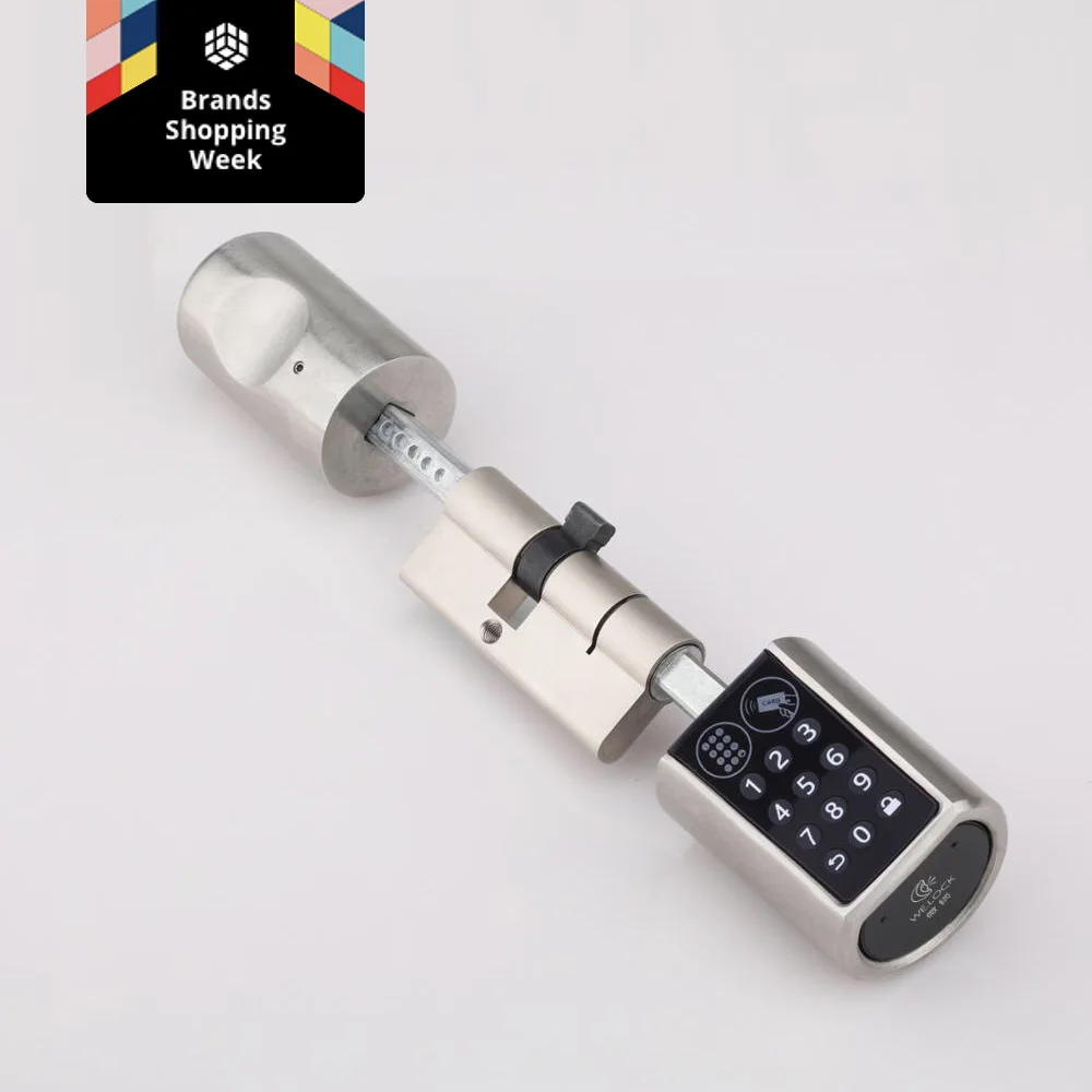 L6PCB Smart Key Lock Cylinder Home Keyless electronic Lock Cylinder