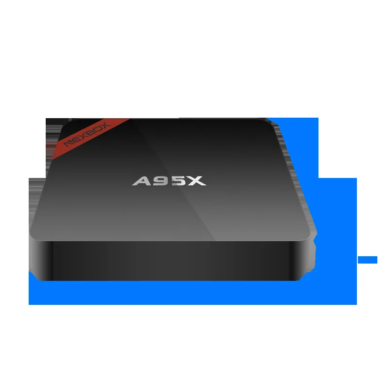 ТВ коробке 2 ГБ Оперативная память + 16 Встроенная nexbox A95X Smart Android коробка 7 1 Amlogic S905W