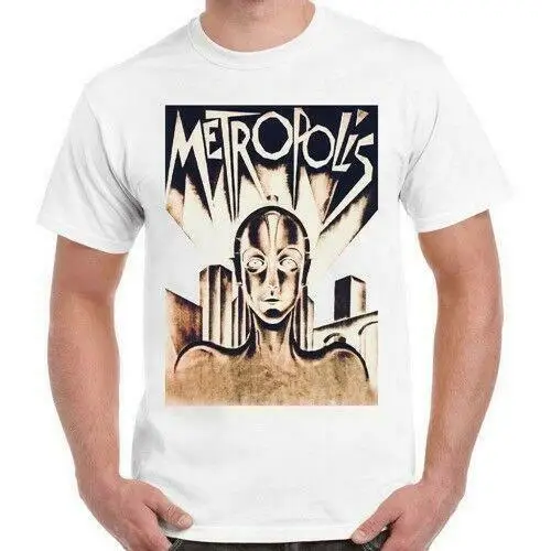 Новая футболка Metropolis Классическая Sci-Fi фильм постер крутой Винтаж Ретро 260