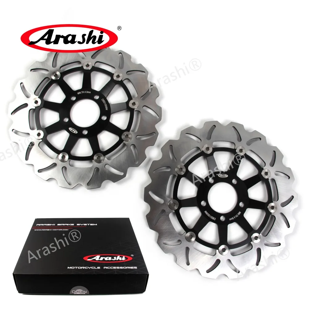 US $170.99 Arashi 1 Pair For KAWASAKI ZZR 1100 19901992 CNC Front Brake Discs Rotors ZZR1100 1990 1991 1992 ZRX1200 ZX9R ZEPHYR ZXR R