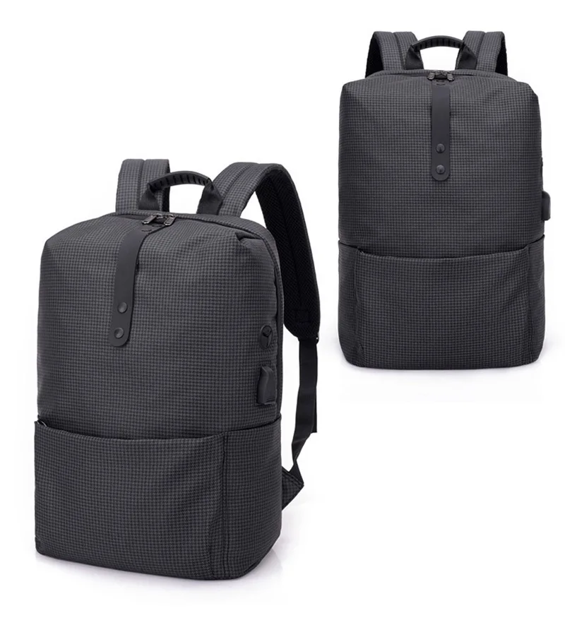 Элегантный дизайн рюкзак школьный usb зарядка Рюкзак Для Ноутбука Мужской высококачественный нейлоновый дышащий рюкзак для путешествий