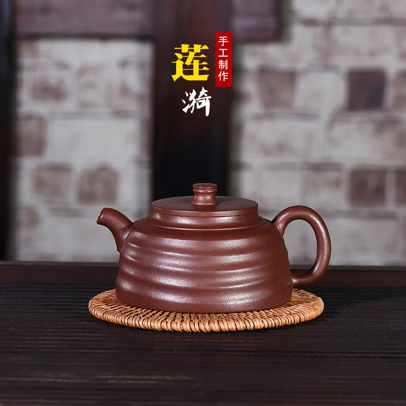 

Enameled Pottery Teapot Famous Full Manual Customized Manufactor Wholesale Wechat Business A Piece Of Generation Deliver Goods
