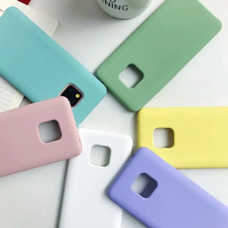 Для Huawei Mate 20 Pro силиконовый чехол мягкий Простой Противоударный защитный для