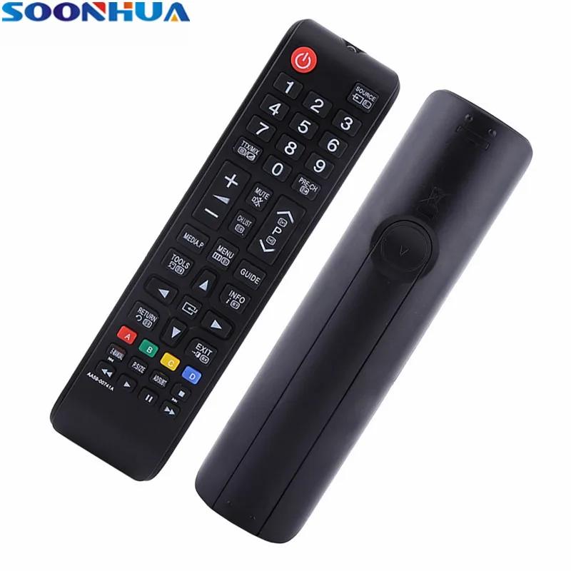 

SOONHUA AA59-00741A Replacement TV Remote Control 8m Distance For Samsung LCD LED 3D Smart TV Universal Remote Controller Black