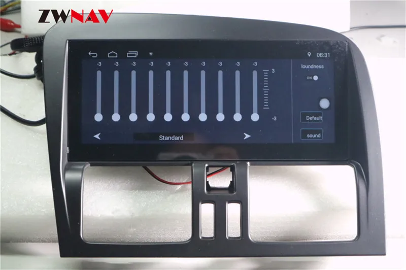 Clearance ZWNAV Android 7 Systen Car DVD Player For Volvo XC60 2009 2010 2011 2012 Left Steering Wheel Car GPS Multimedia Navigation 19
