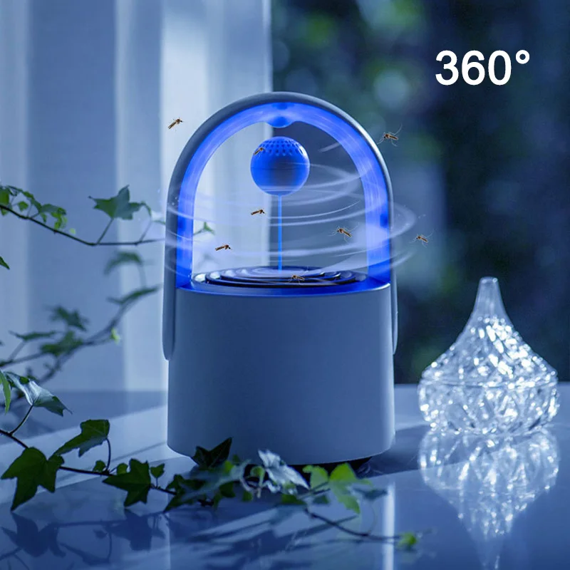 

New Mosquito Lamp LED Photocatalyst Magnetic USB Charging Mosquito Light Zapper NE