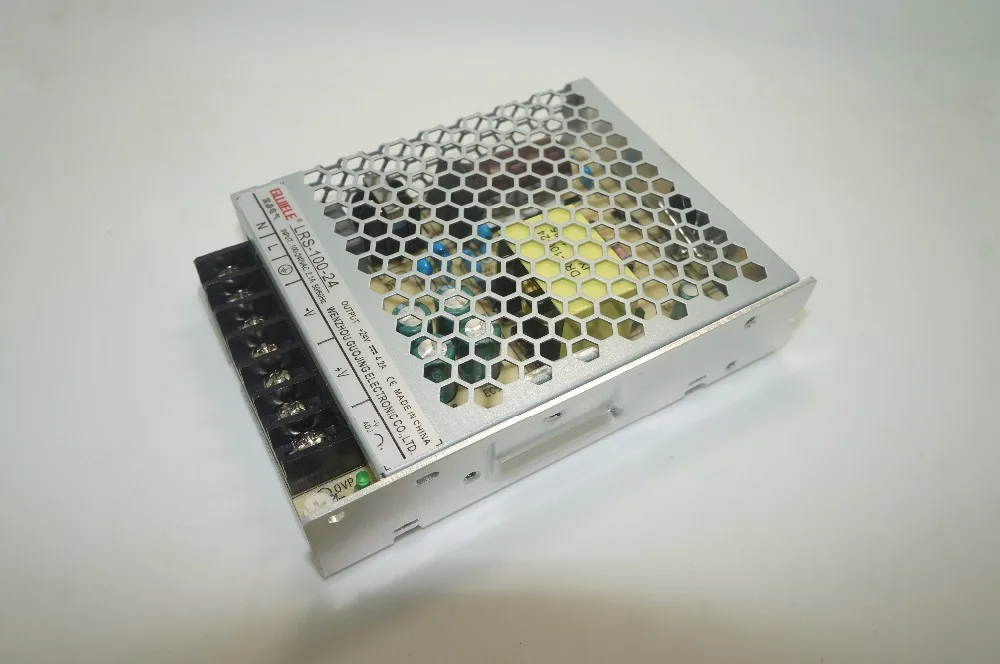 

LRS-100-24 single output 100W 24V 4.5A slim type switching power supply Energy efficient